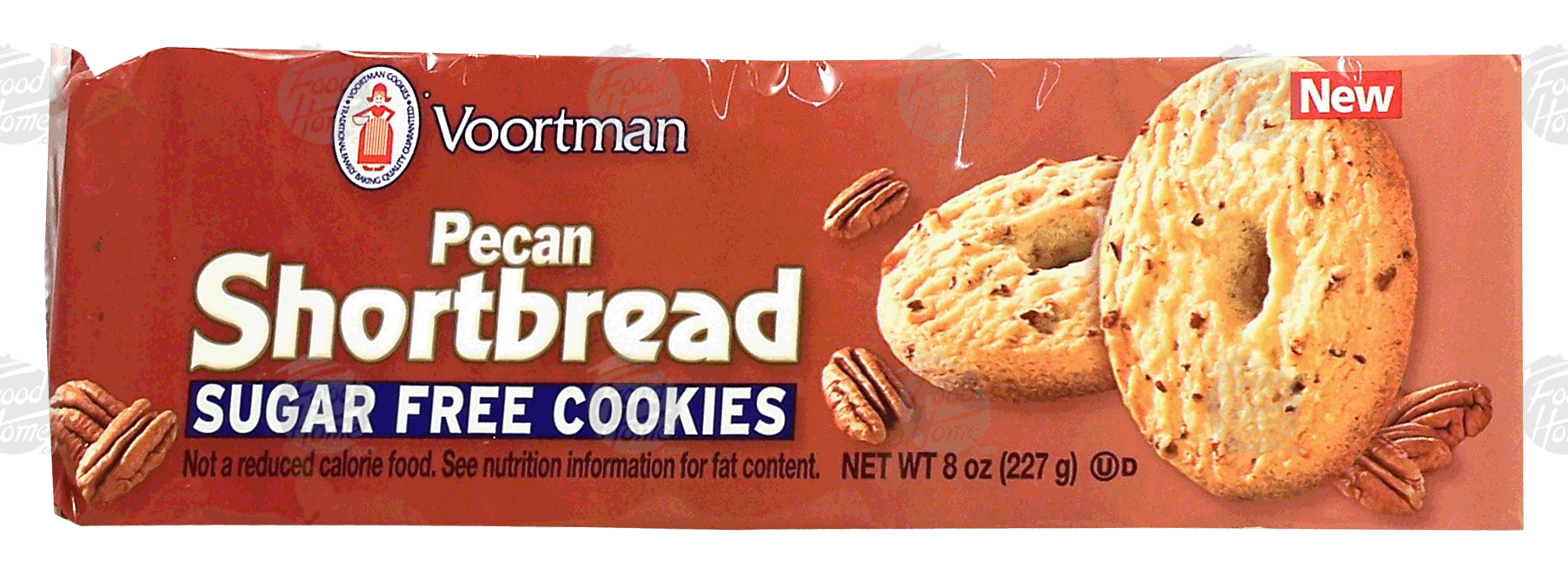 Voortman  pecan shortbread cookies, sugar free Full-Size Picture